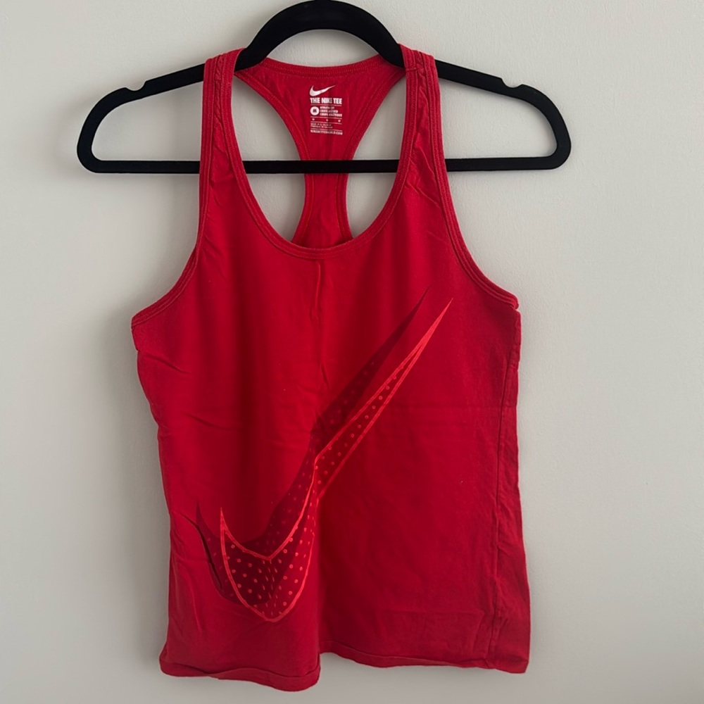 Nike Athletic Cut Racerback The Nike Tee Tank Top Sz M